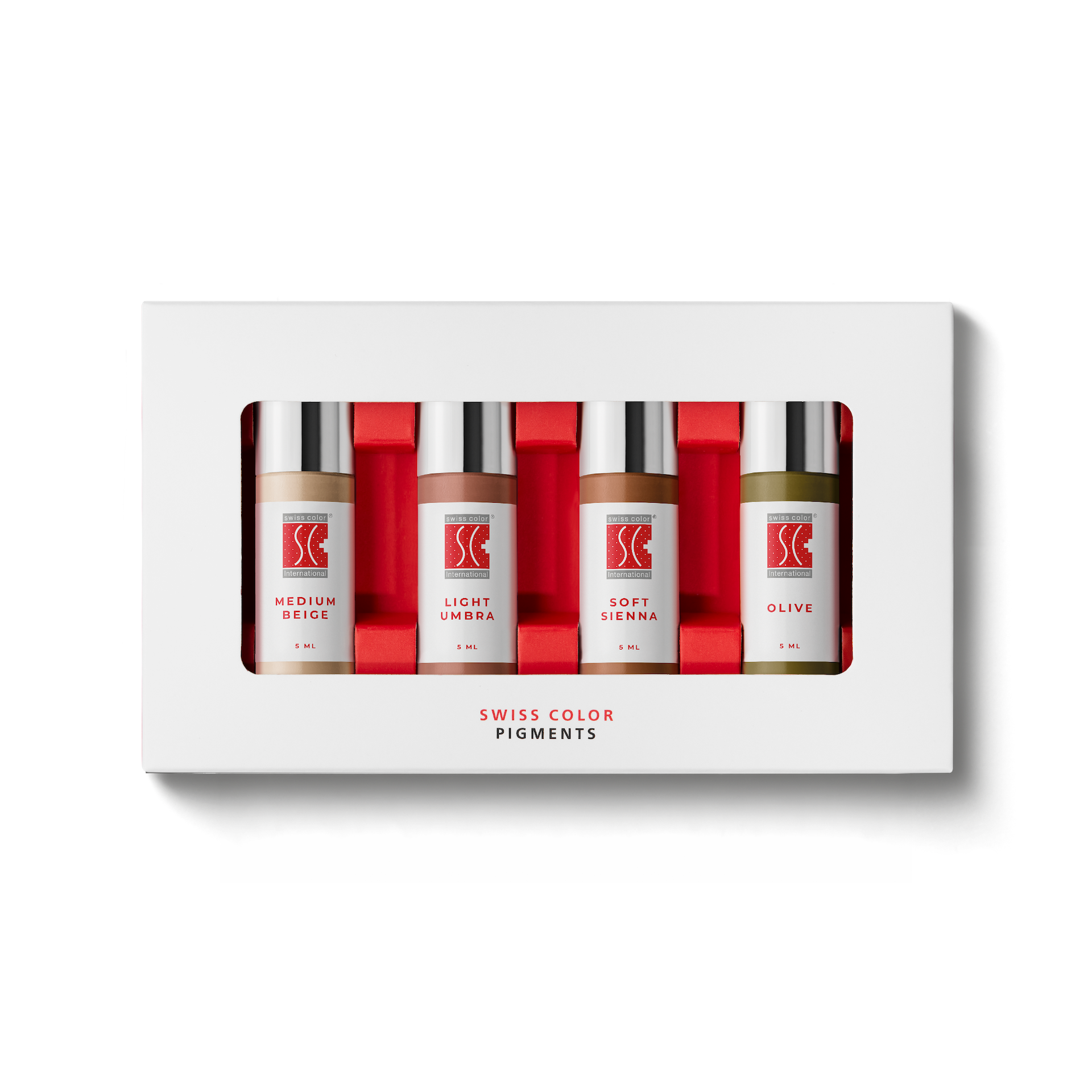 Camouflage Pigments Set, Fitzpatrick I-III