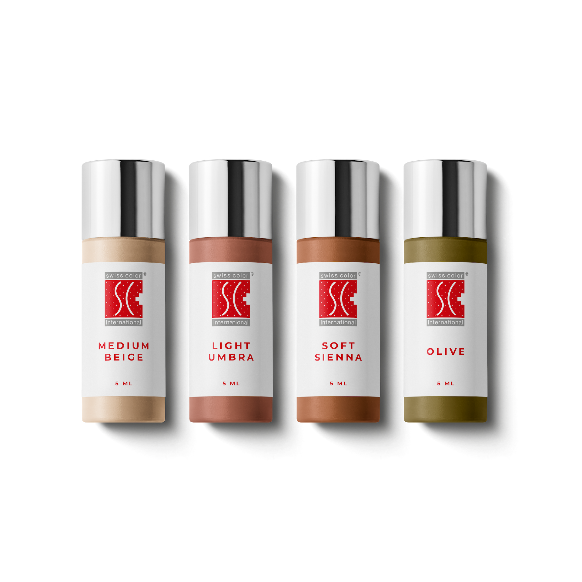Camouflage Pigments Set, Fitzpatrick I-III