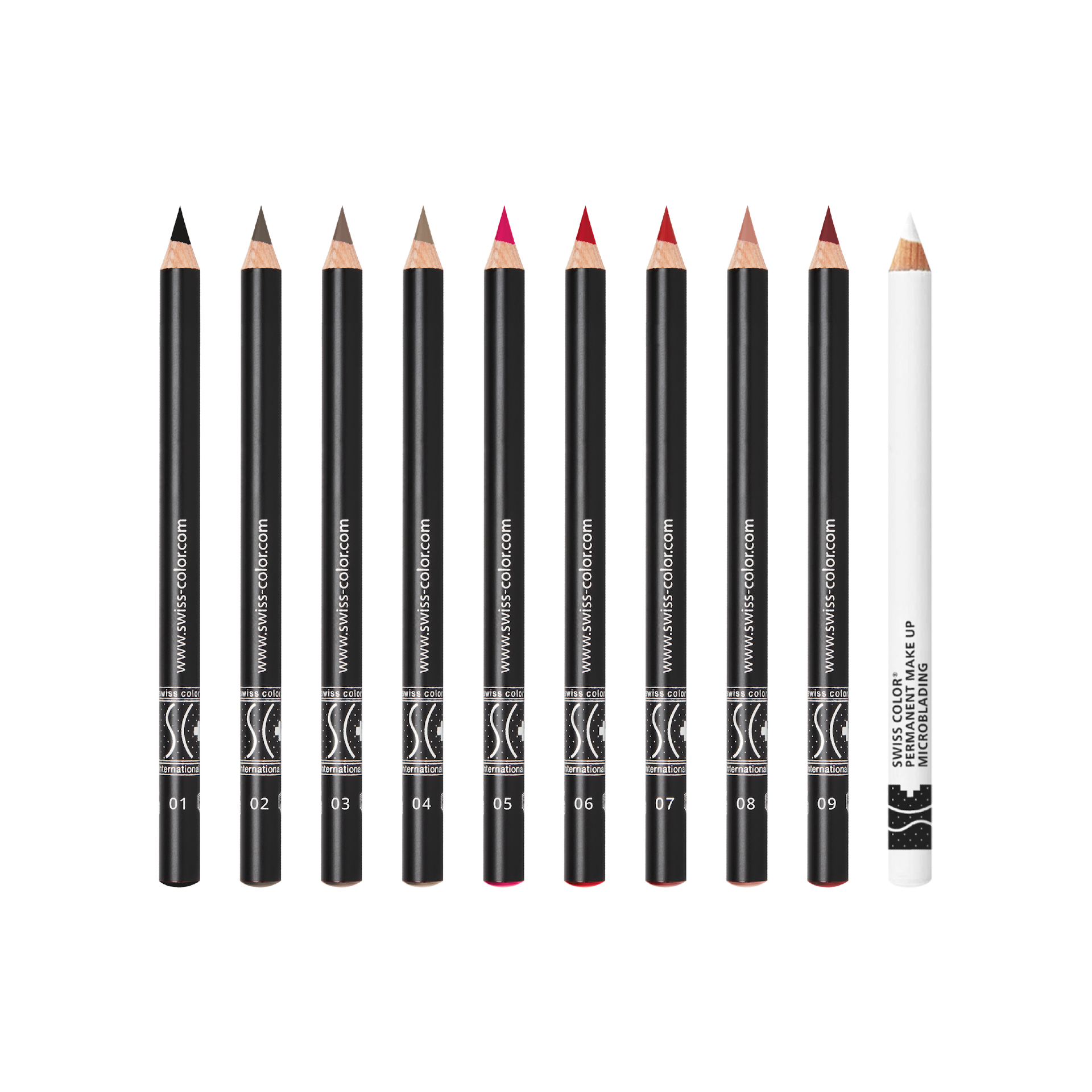 SC contour drawing pen set 8+2